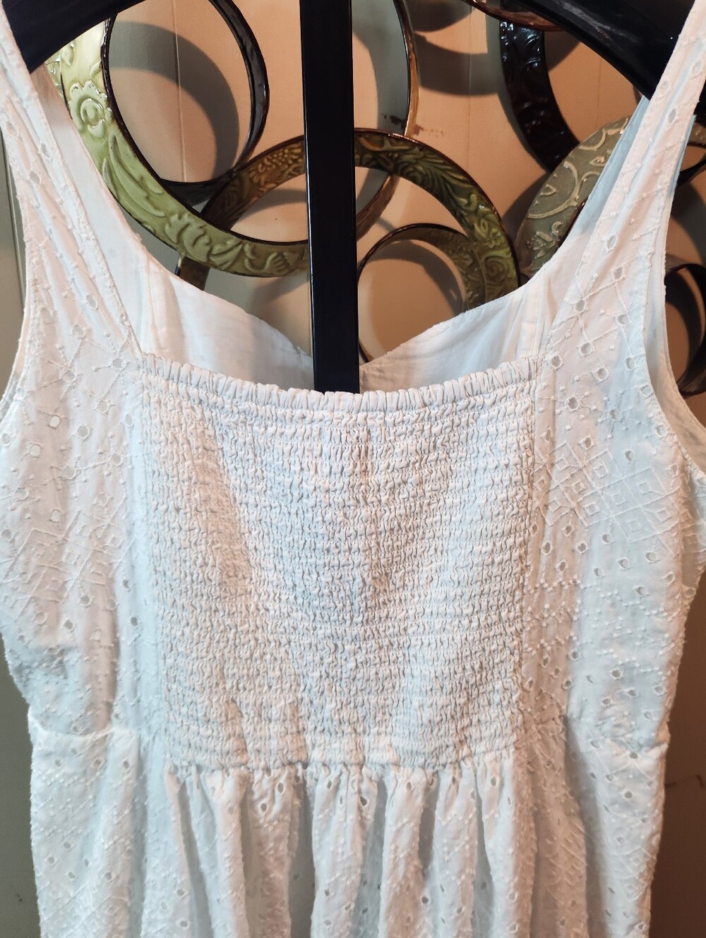 Old Navy White Cotton Sundress - Picture 6 of 12